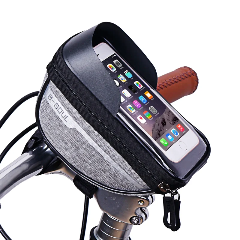 Fietsstuurtas met Touchscreen – Smartphonehouder, Compact & Waterafstotend