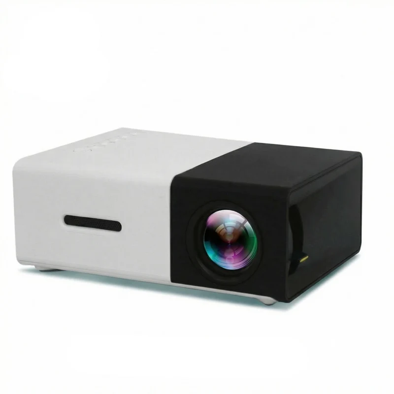 Mini Beamer – Compact Design, HD-weergave & HDMI/USB Aansluiting voor Thuis