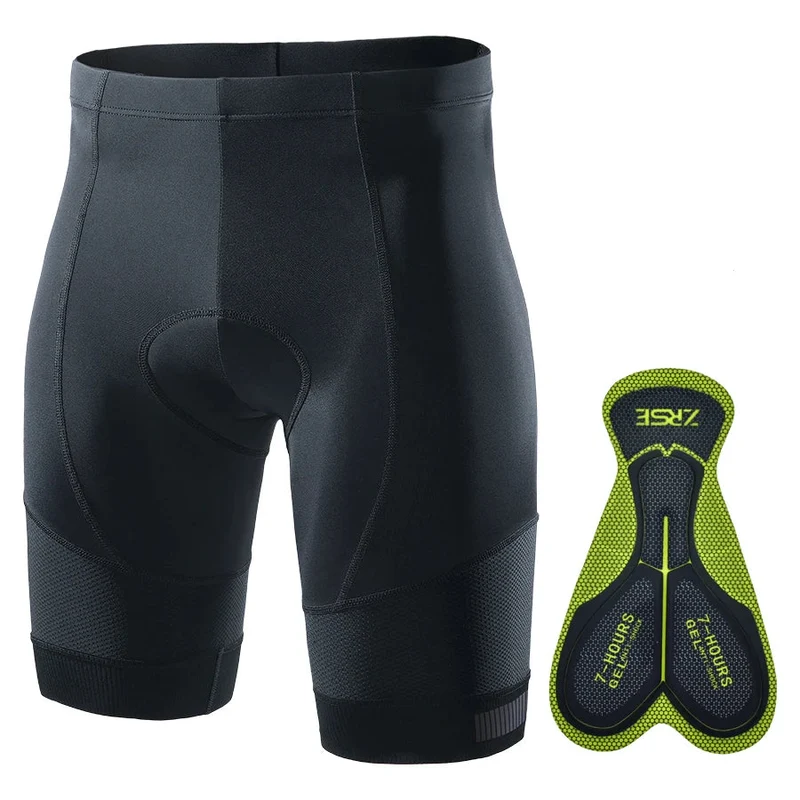 Heren Fietsbroek met Gelpad – Ademend & Elastisch voor Lange Ritten