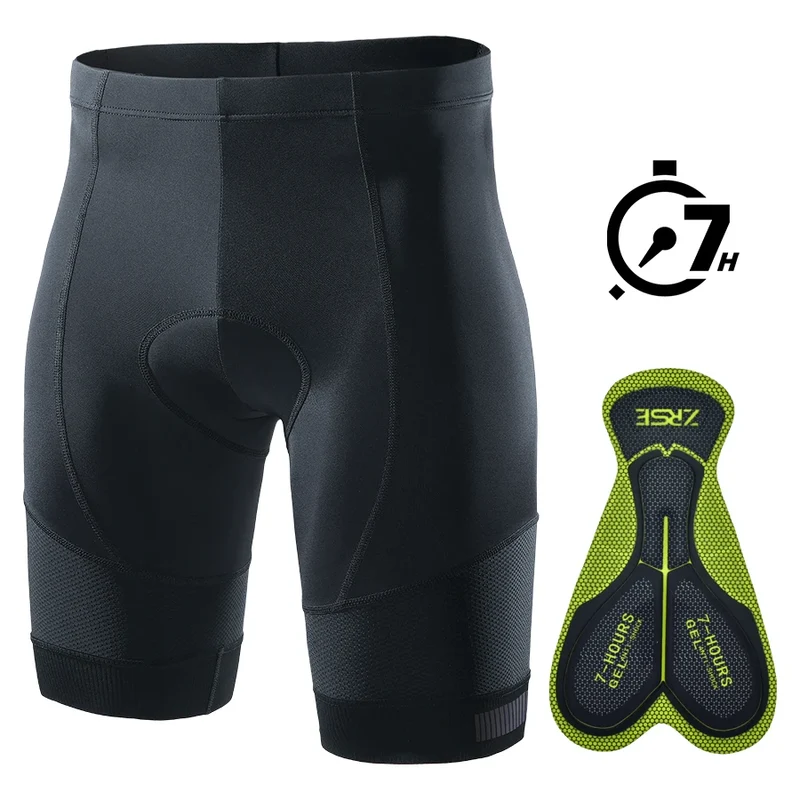 Heren Fietsbroek met Gelpad – Ademend & Elastisch voor Lange Ritten