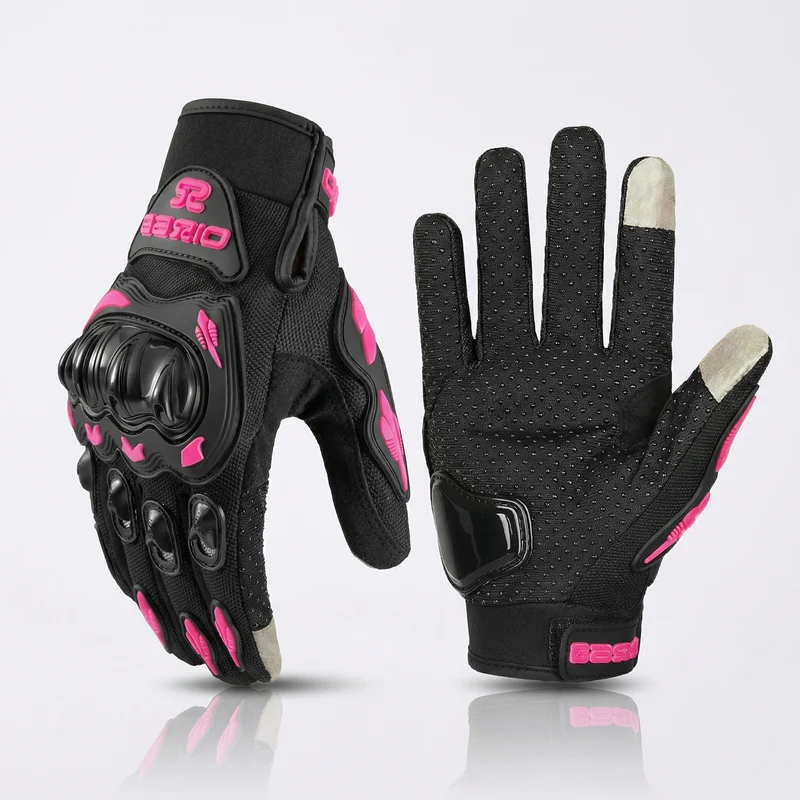 Motorhandschoenen Dames – Ademend, Touchscreen & Met Knokkelbescherming