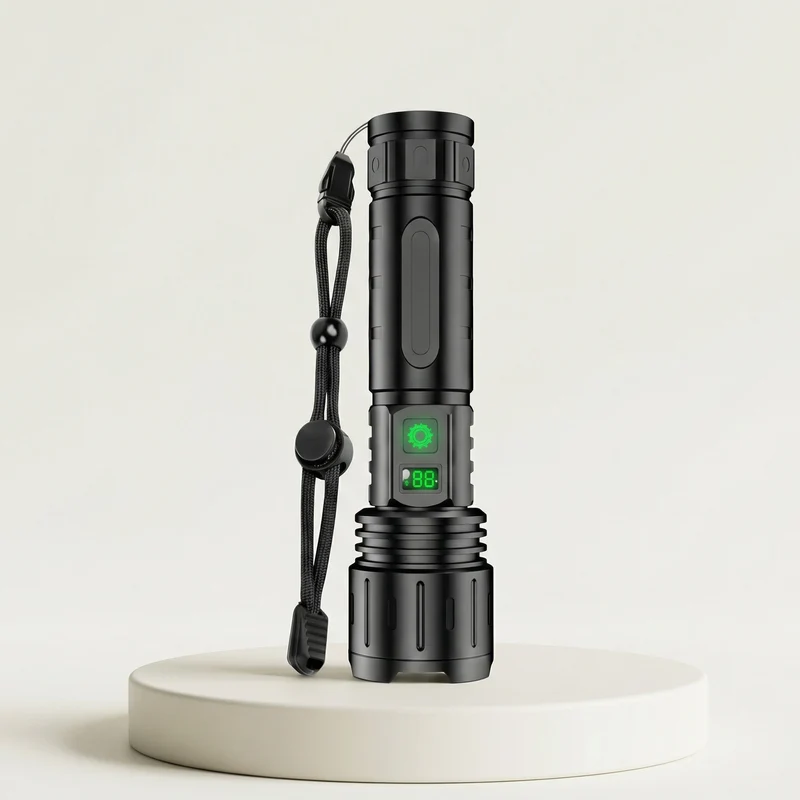 Oplaadbare LED zaklamp – Krachtige lichtbundel, meerdere standen & USB-C