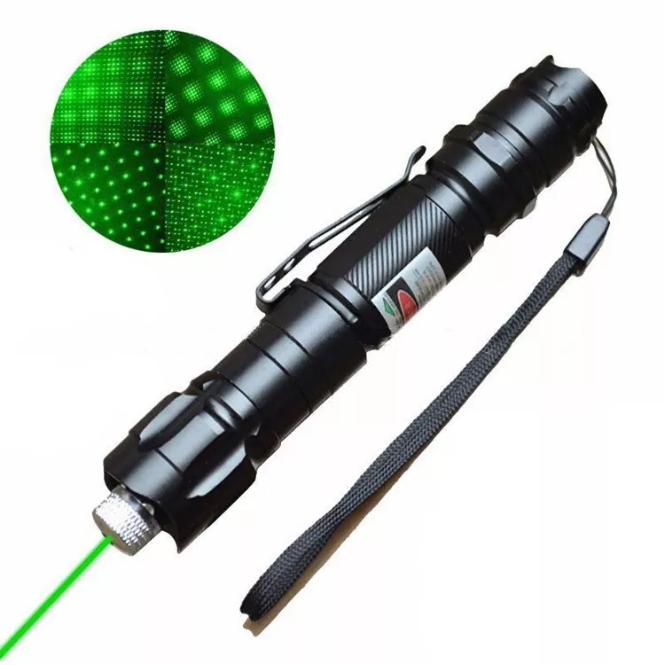 Unisex Oplaadbare Groene Laserpointer voor Presentaties & Outdoor