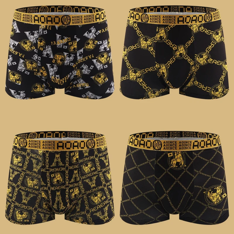 Heren Boxershorts met Luxe Print en Stretch Pasvorm