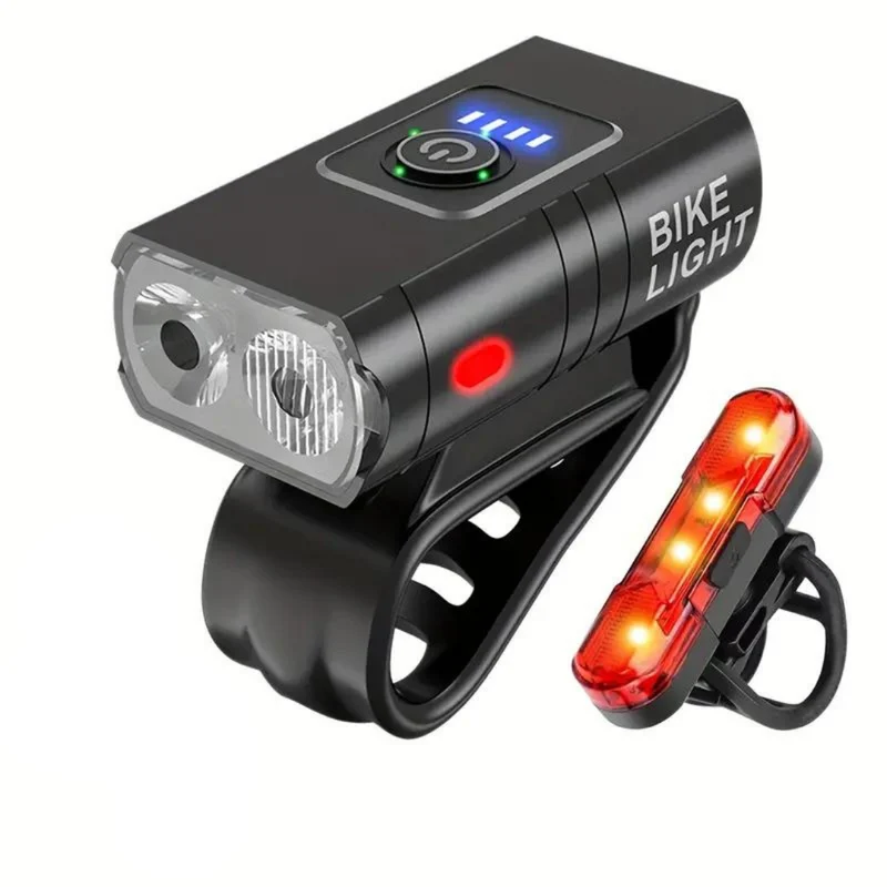 LED Fietsverlichting - 1000 & 500 Lumen | USB Oplaadbaar