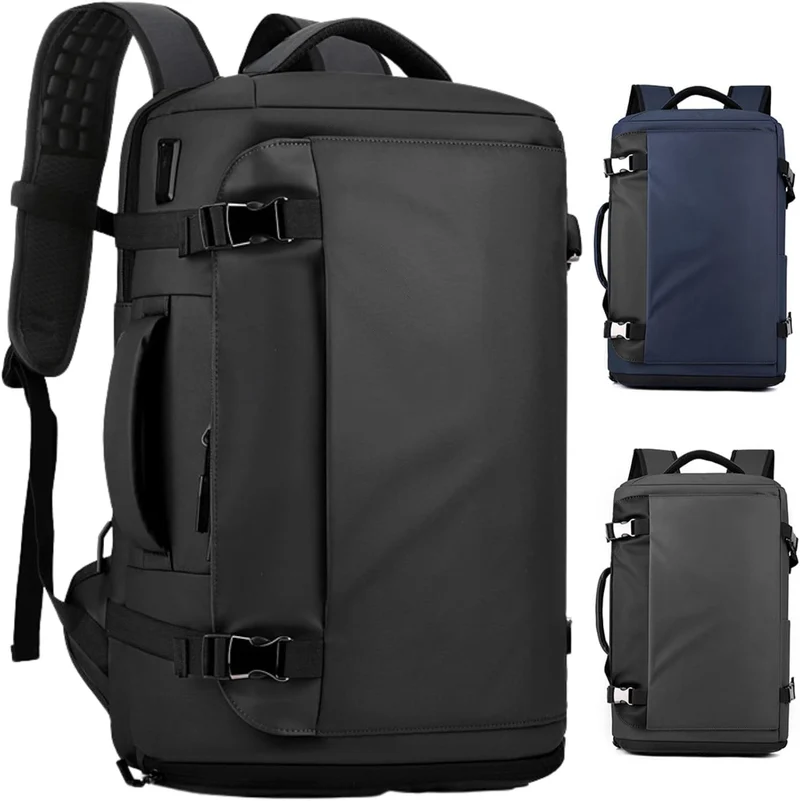 Unisex 15 inch Waterdichte Laptop Rugzak met USB-C & Zijopening