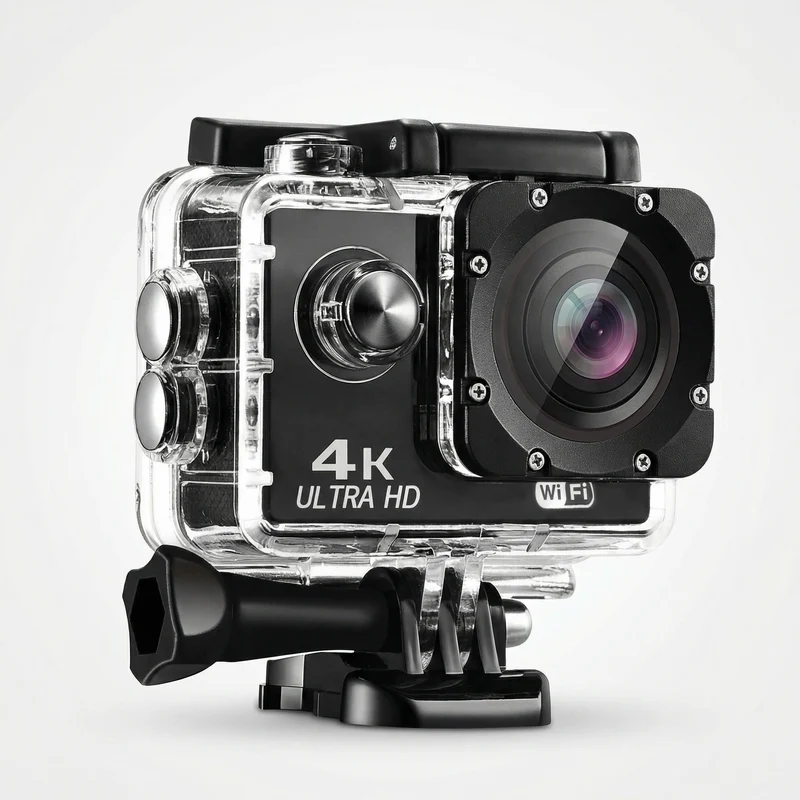4K action camera – Haarscherp, 60FPS & waterdicht tot 30 m