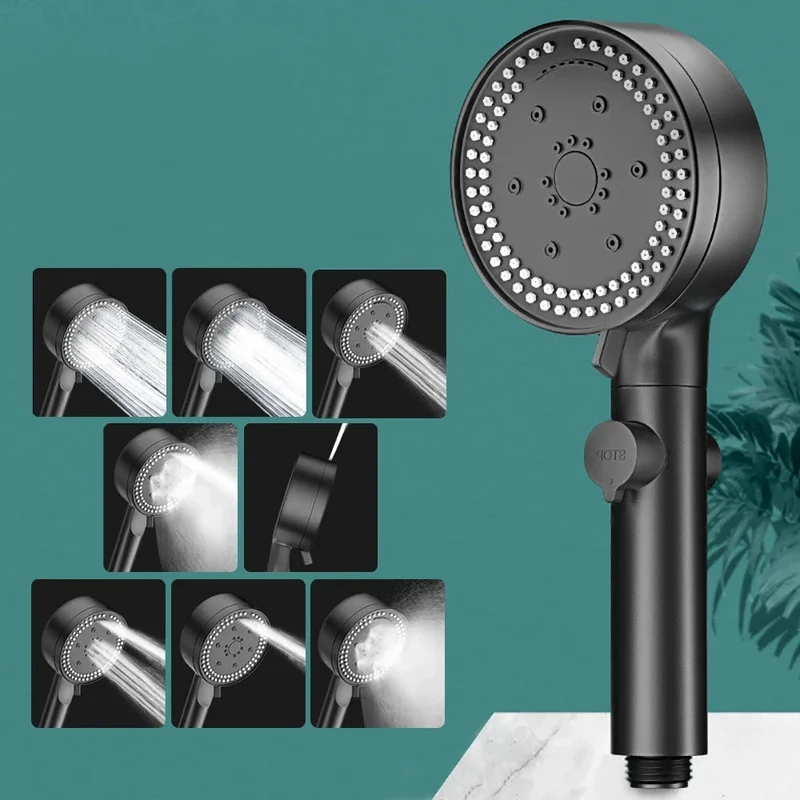 Multifunctionele Douchestraal 5 Standen | Massage & Waterbesparend