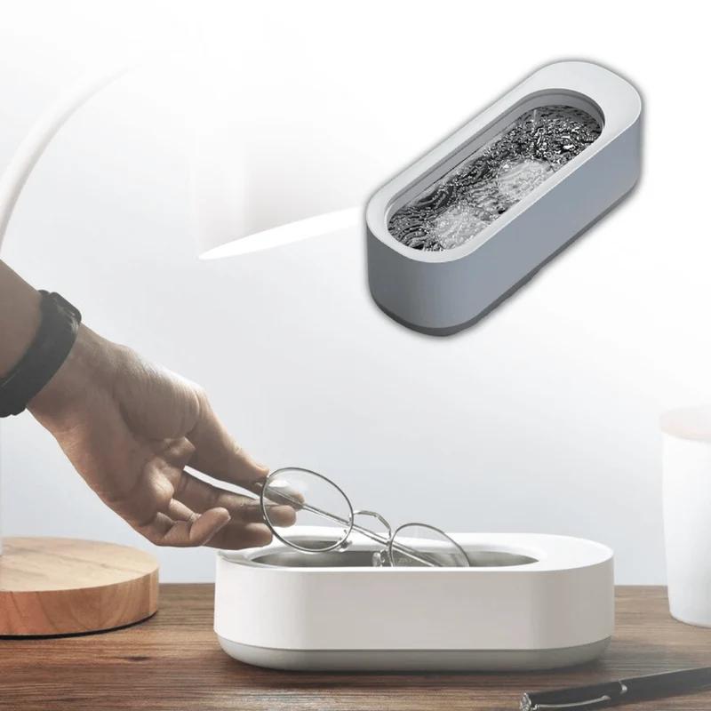 AuraClean – Ultrasone brillenreiniger, compact en veilig voor lenzen