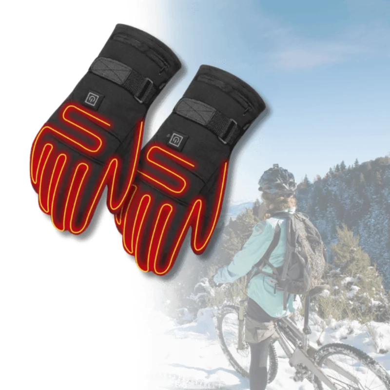 Rechargeable Waterproof Heated Outdoor Gloves