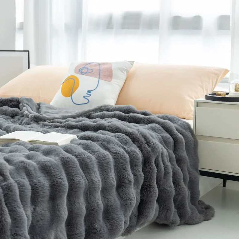 Cozy Soft Premium Bunny Blanket for Living Room and Bedroom