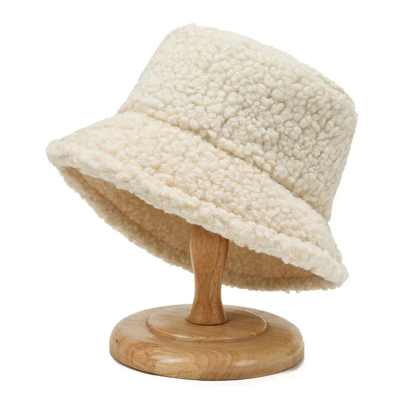 Trendy warm summer bucket hat