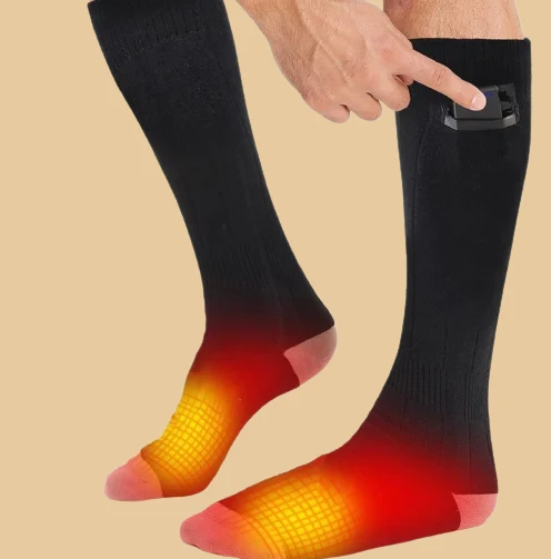 Unisex Heated Socks with Three Temperature Settings