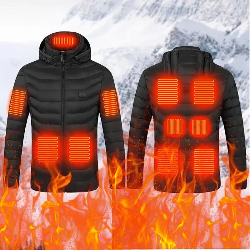 Thermal heated jacket for cold days