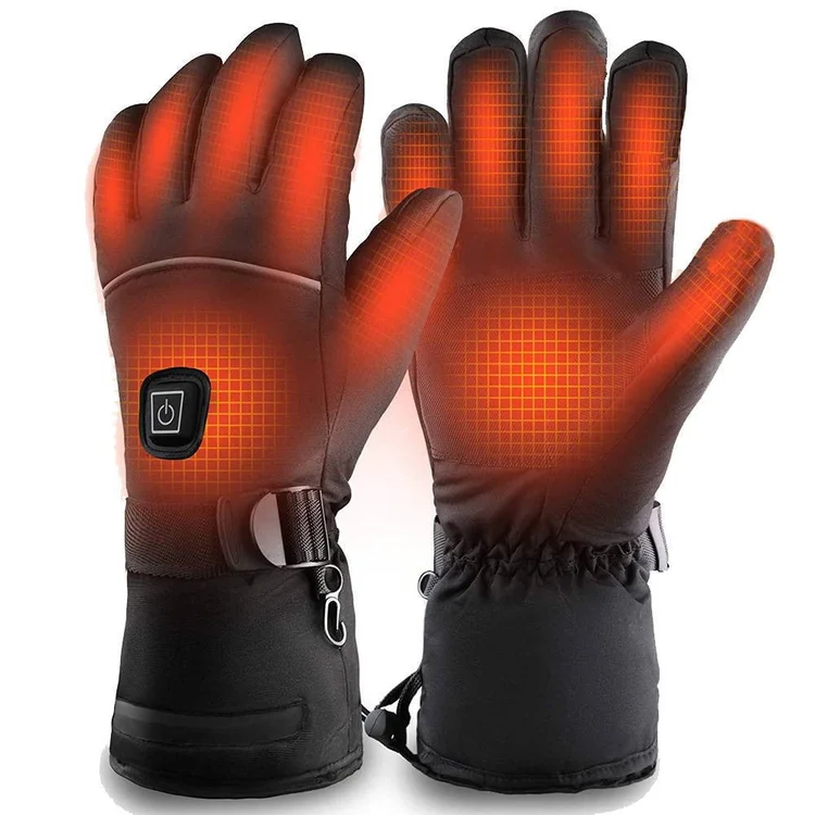 Adjustable Waterproof Heated Gloves with Three Levels
