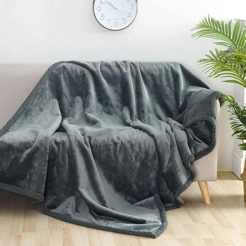 Soft Waterproof Plush Sofa Blanket