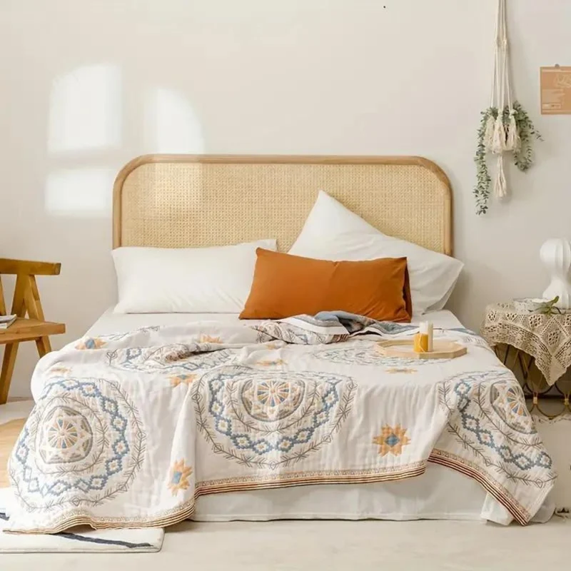 Relaxing Boho Blanket for Deep Sleepers