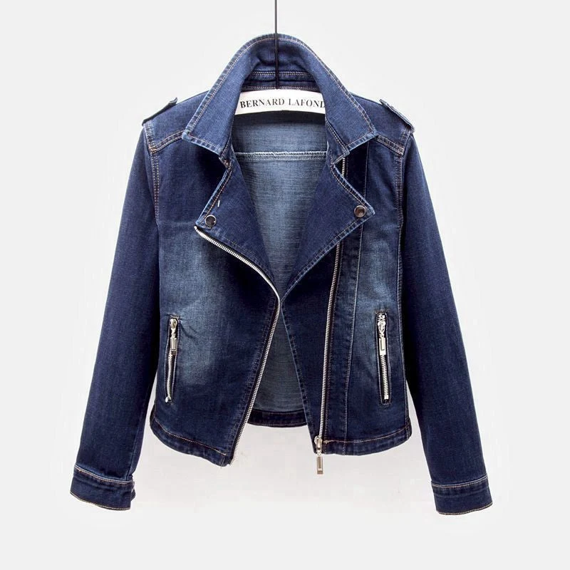 Denim spijkerjas voor dames - Tussenjas vrouw