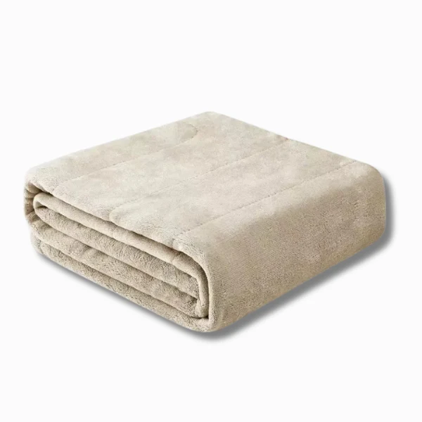 Cozy rechargeable portable heated blanket for home and travel