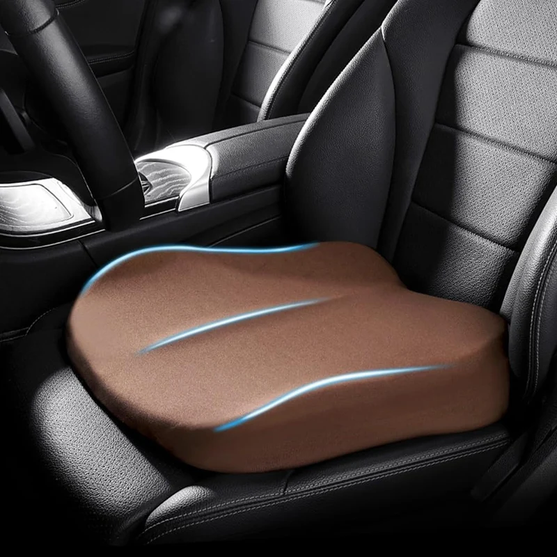 Auto zitkussen met verhoging – Betere zithoogte & ergonomische ondersteuning