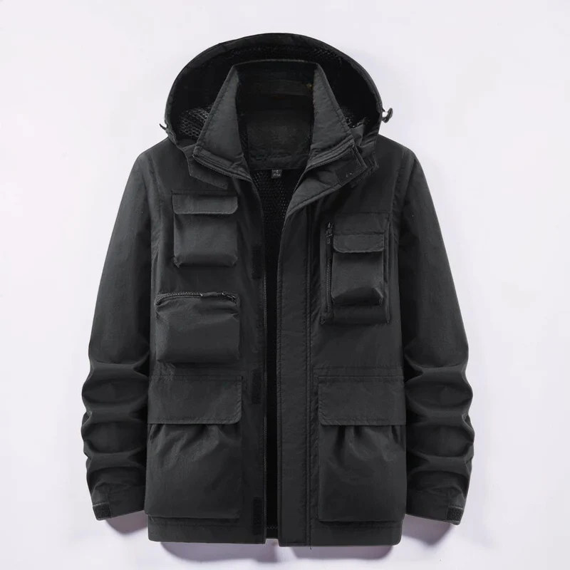 Winterjas Heren Parka Winddicht Waterdicht Regular Fit