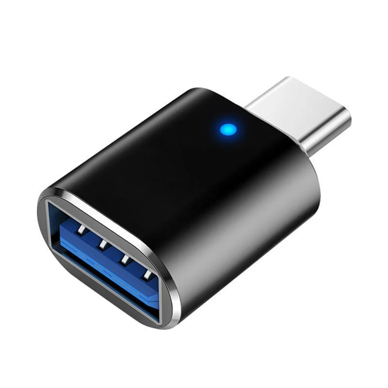 Universal USB-C OTG adapter supporting USB 3.0 and iOS